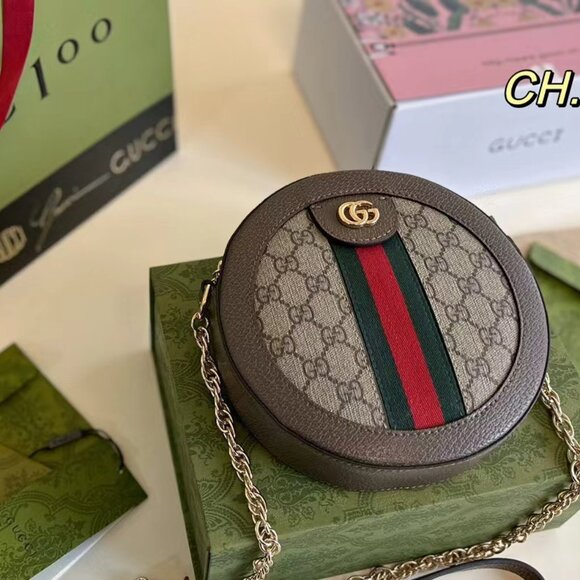 Gucci Monogram Handbag - Picture 1 of 5